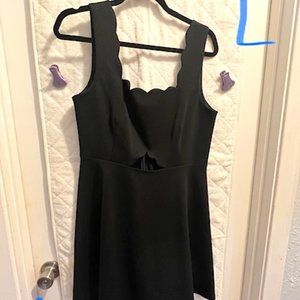 Black Dress with small cut out